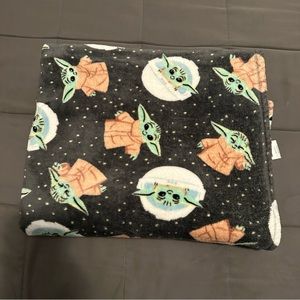 Baby Yoda Disney Star Wars Mandalorian Blanket